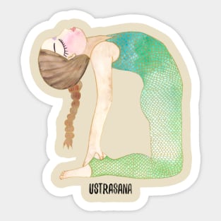 Ustrasana Sticker